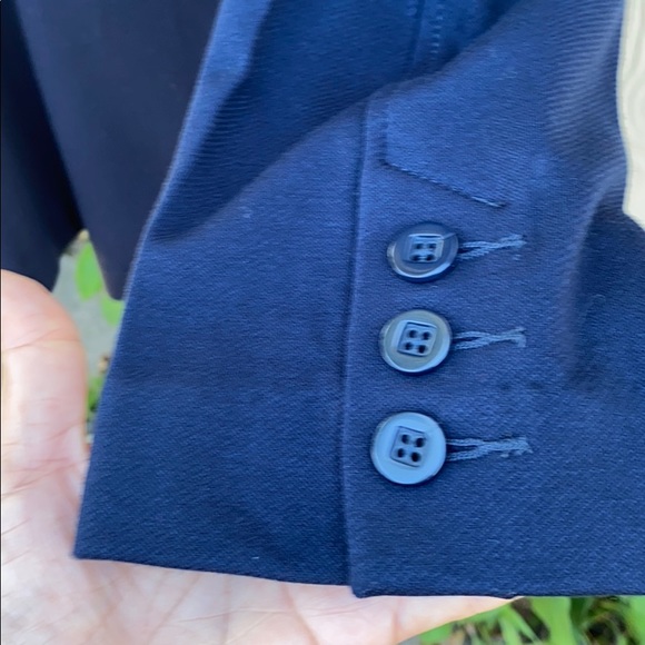 CAbi STYLE #5093 LIDO JACKET NAVY BLUE RAYON - Picture 10 of 13